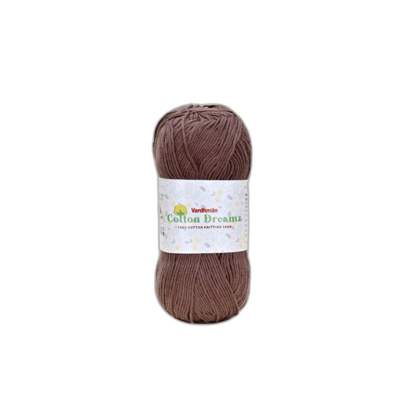 Vardhman Cotton Dreamz Yarn – 100% Cotton Knitting & Crochet Yarn for Amigurumi, Baby Projects & DIY Crafts