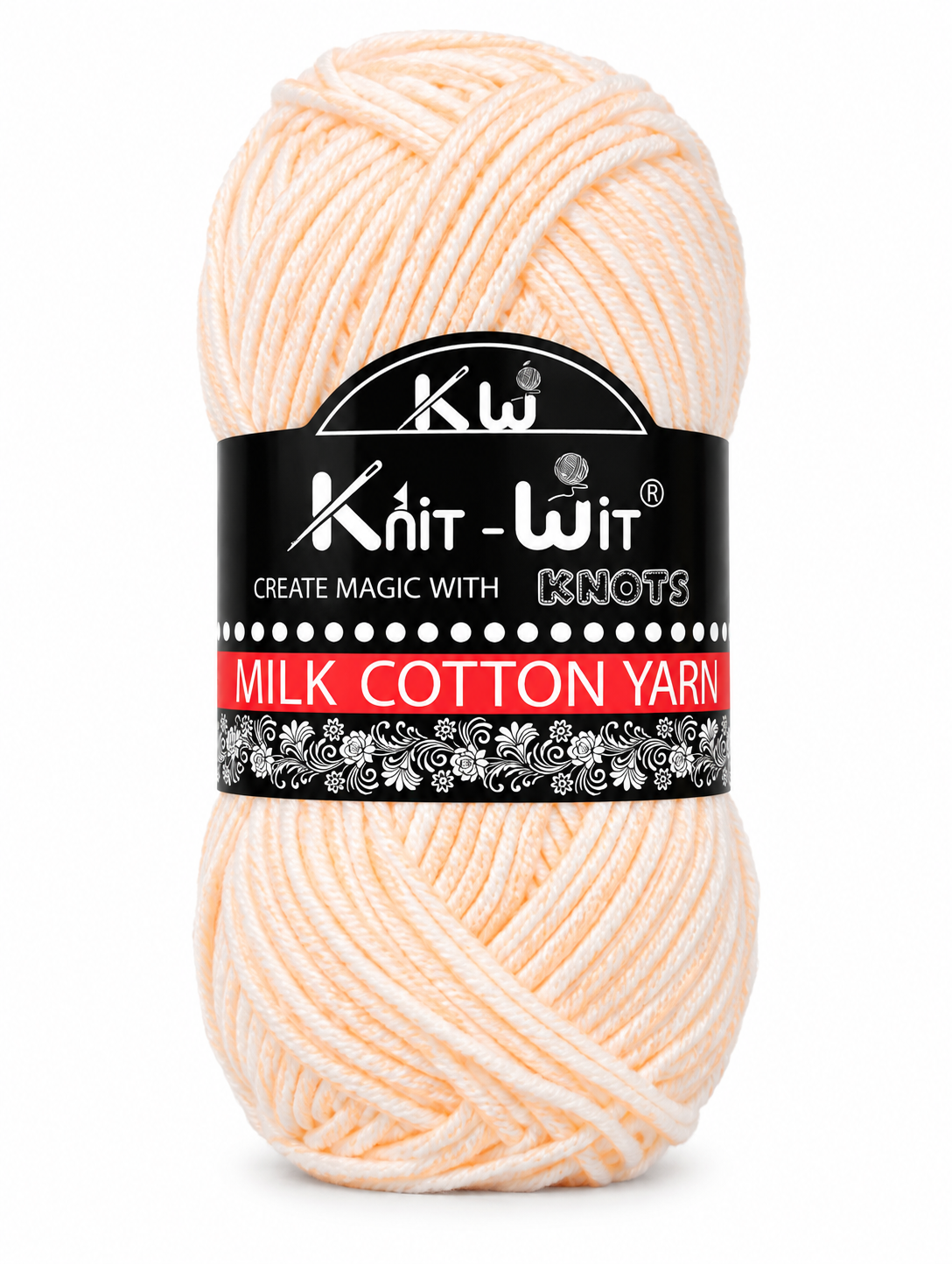 Knit Wit - Milk Cotton Yarn | Imported Quality 5ply Yarn