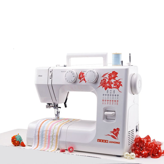 USHA Janome Allure DLX Automatic Zig-Zag Sewing Machine