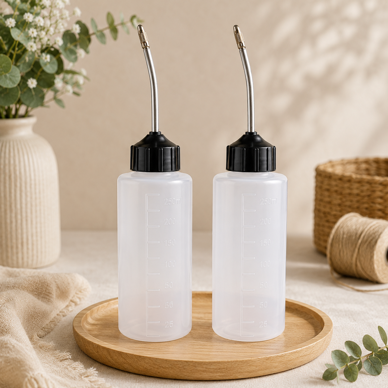 Sewing Machine Oil Dispenser Bottle with 120ml Metal Spout – Precision Oil Can