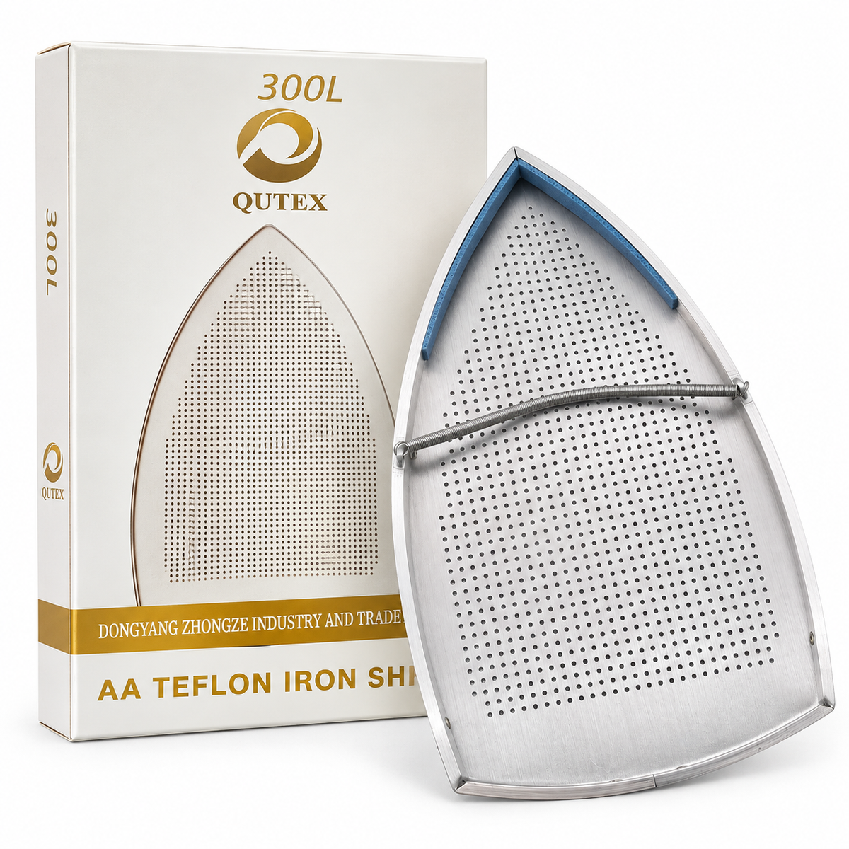 QUTEX QT-300L Teflon Iron Shoe – Heat-Resistant Shoe for Industrial Steam Iron