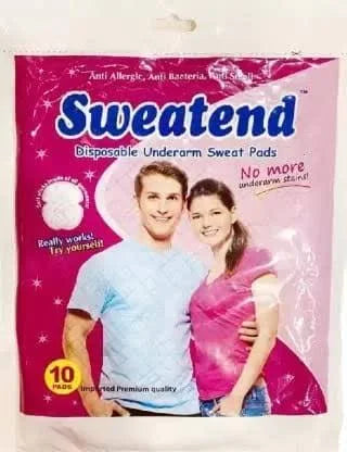 Disposable Underarm Sweat Pads – 10 Pads | Underarm Sweat Absorbing Pads for Men & Women