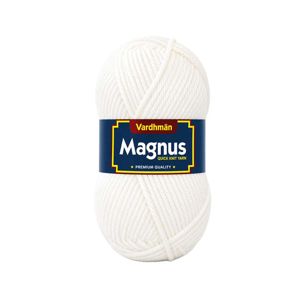 VARDHMAN Magnus Yarn – 100g Chunky Knitting & Crochet Yarn | Multiple Colours