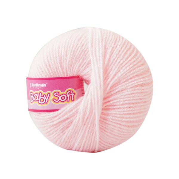 VARDHMAN Baby Soft Yarn – 25g 4-Ply Acrylic Knitting & Crochet Yarn | Multiple Colours