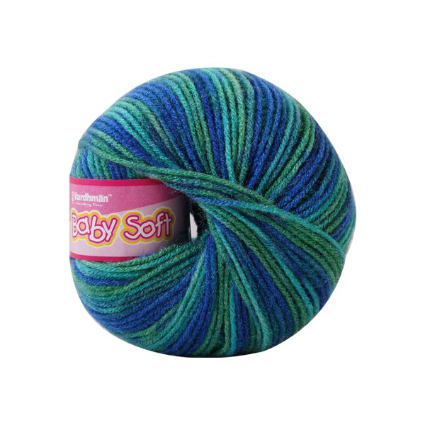 VARDHMAN Baby Soft Yarn – 25g 4-Ply Acrylic Knitting & Crochet Yarn | Multiple Colours