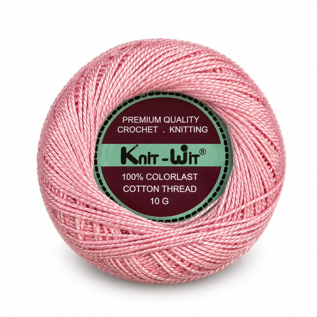 Knit Wit Cotton Crochet Thread - Colorlast 10 g