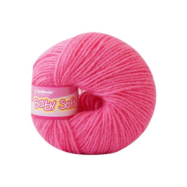 VARDHMAN Baby Soft Yarn – 25g 4-Ply Acrylic Knitting & Crochet Yarn | Multiple Colours