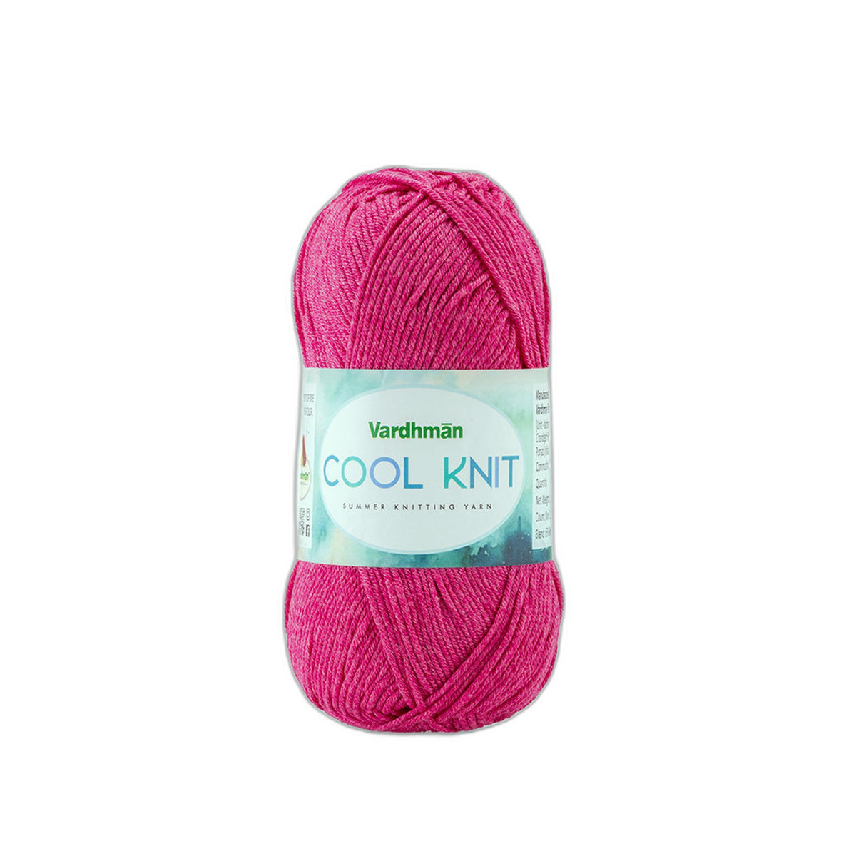 Vardhman Cool Knit Yarn – 100g Poly Viscose Summer Knitting Yarn for Crochet, Knitting, Amigurumi & Crafts