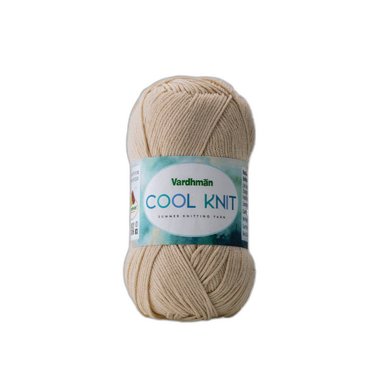 Vardhman Cool Knit Yarn – 100g Poly Viscose Summer Knitting Yarn for Crochet, Knitting, Amigurumi & Crafts