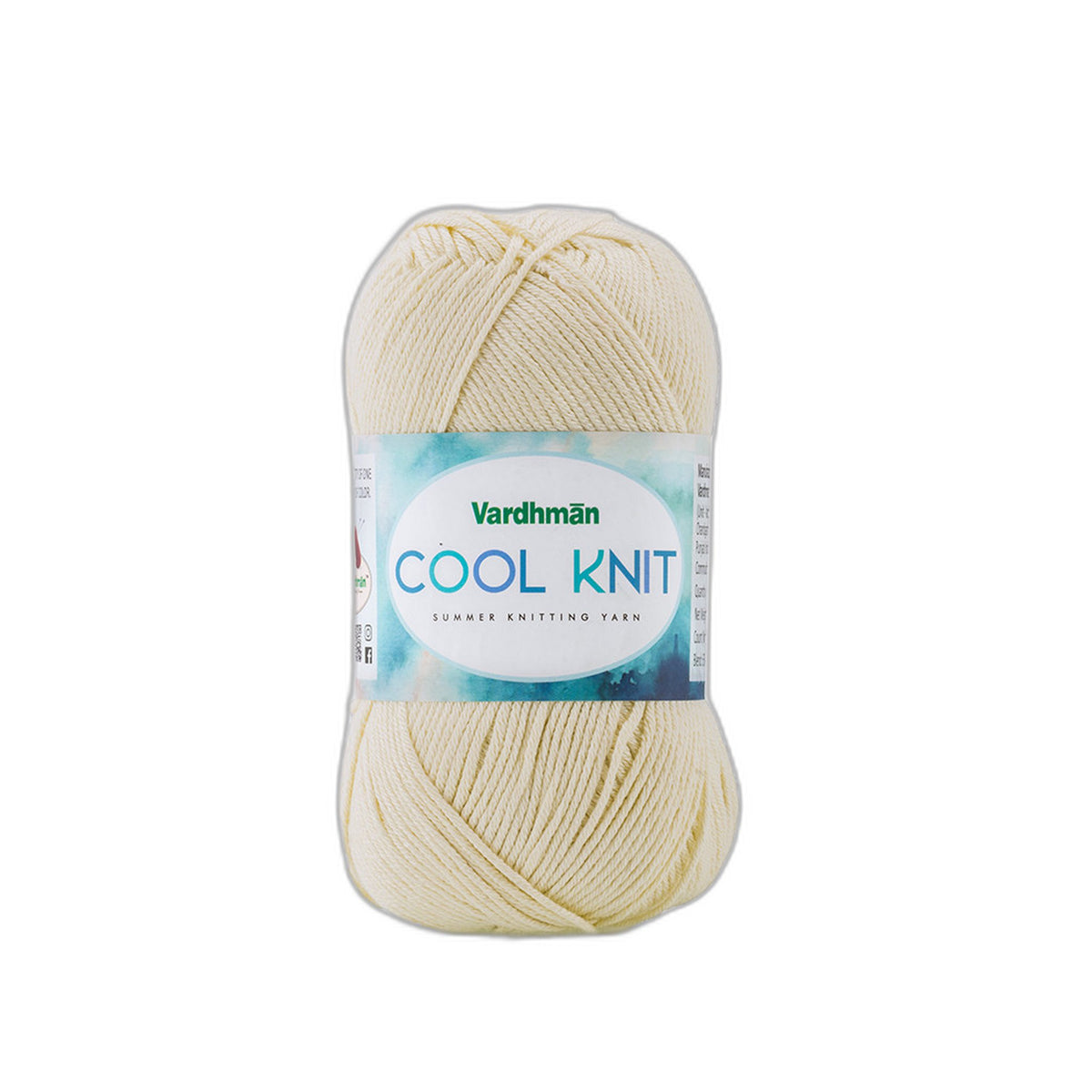 Vardhman Cool Knit Yarn – 100g Poly Viscose Summer Knitting Yarn for Crochet, Knitting, Amigurumi & Crafts