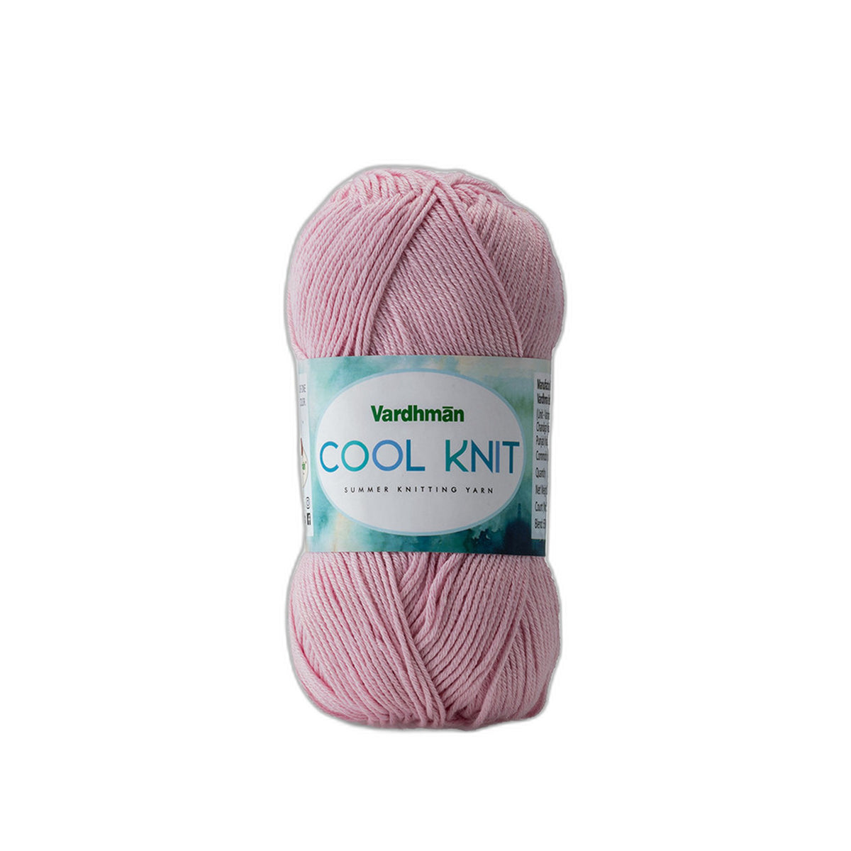 Vardhman Cool Knit Yarn – 100g Poly Viscose Summer Knitting Yarn for Crochet, Knitting, Amigurumi & Crafts