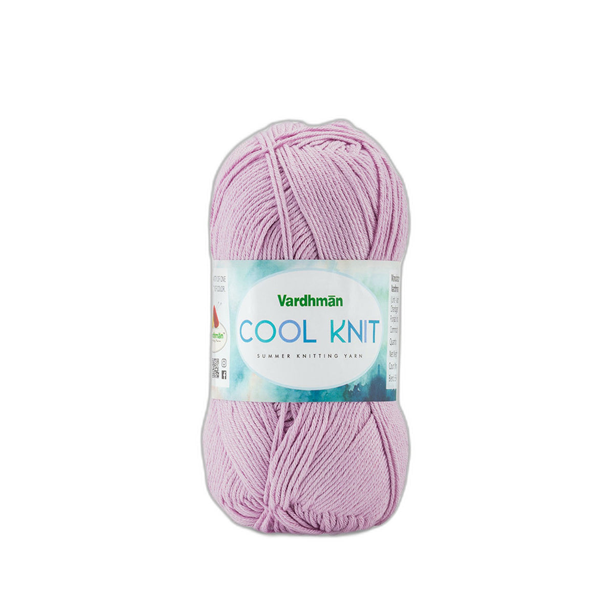 Vardhman Cool Knit Yarn – 100g Poly Viscose Summer Knitting Yarn for Crochet, Knitting, Amigurumi & Crafts