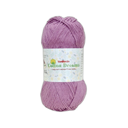 Vardhman Cotton Dreamz Yarn – 100% Cotton Knitting & Crochet Yarn for Amigurumi, Baby Projects & DIY Crafts