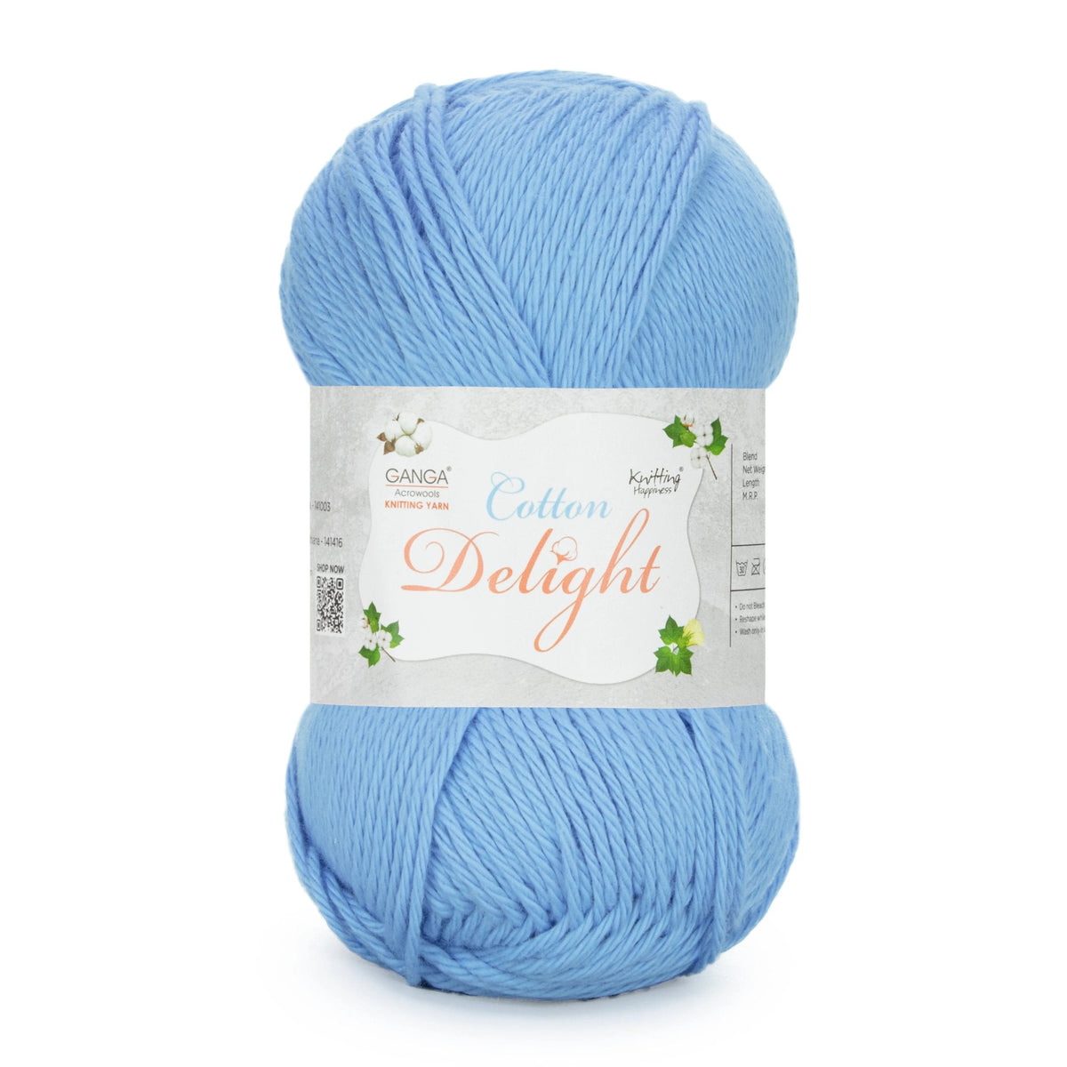 Ganga Cotton Delight Yarn - 4Ply