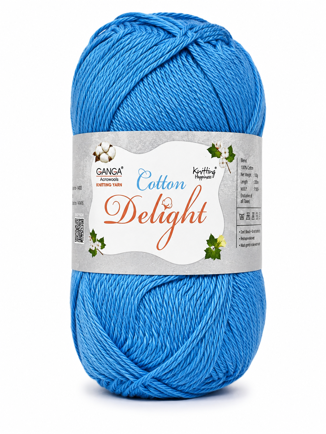 Ganga Cotton Delight Yarn - 4Ply