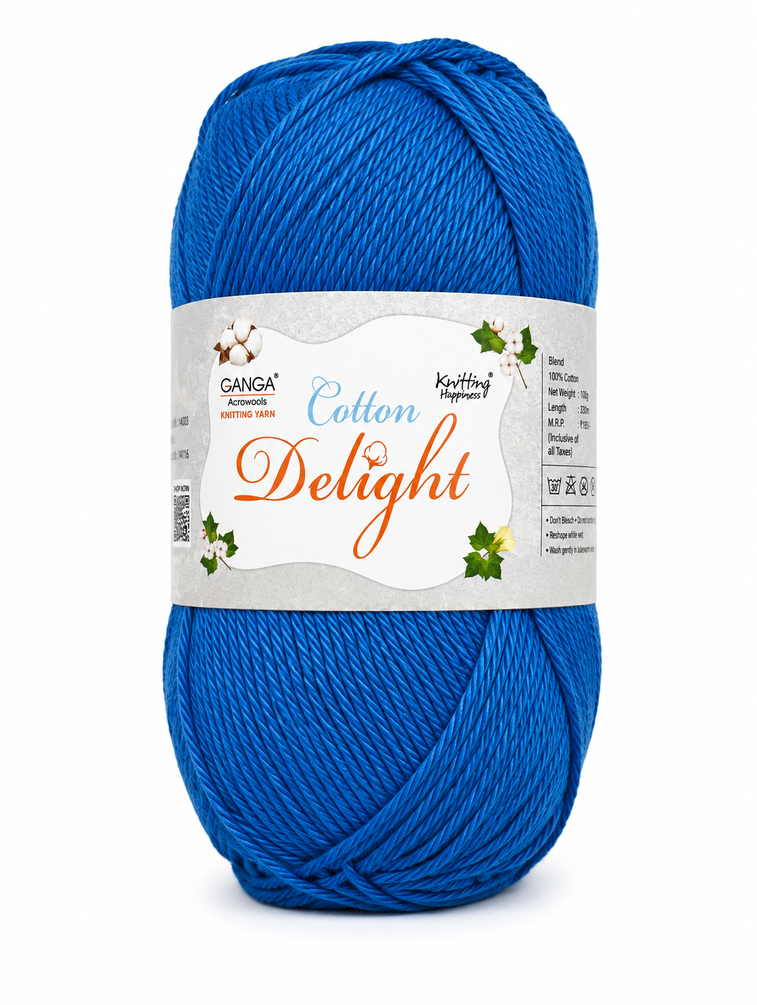 Ganga Cotton Delight Yarn - 4Ply