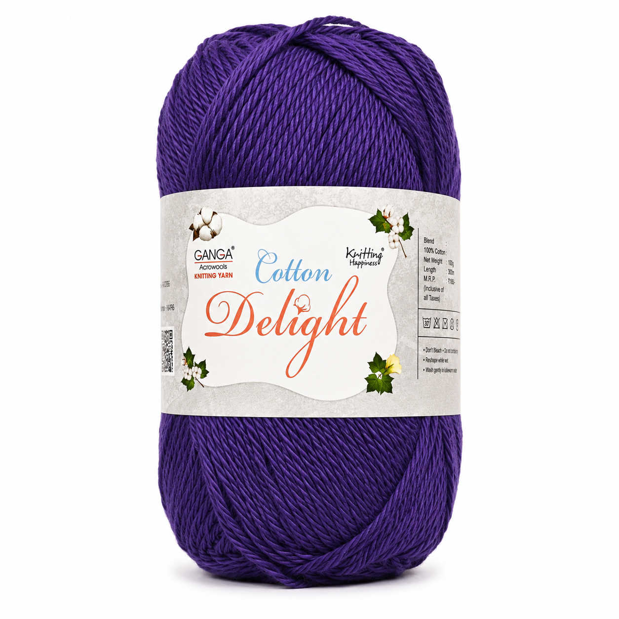 Ganga Cotton Delight Yarn - 4Ply