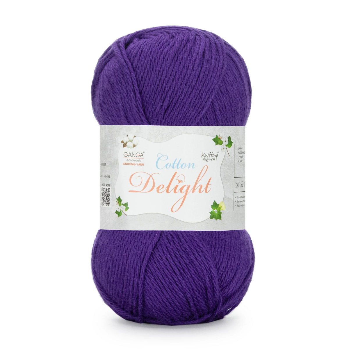 Ganga Cotton Delight Yarn - 4Ply
