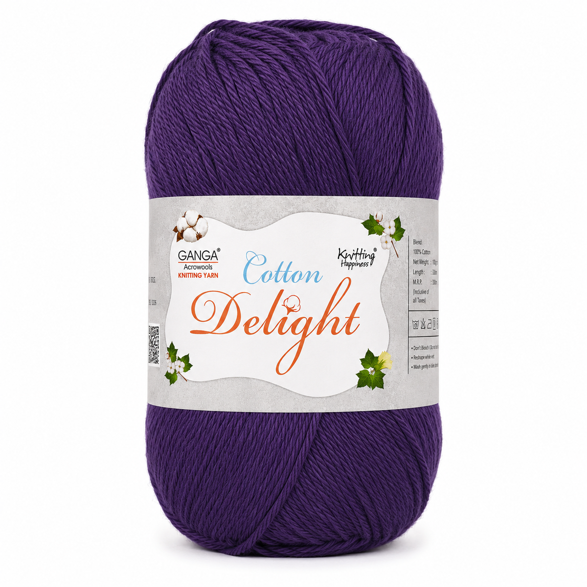 Ganga Cotton Delight Yarn - 4Ply