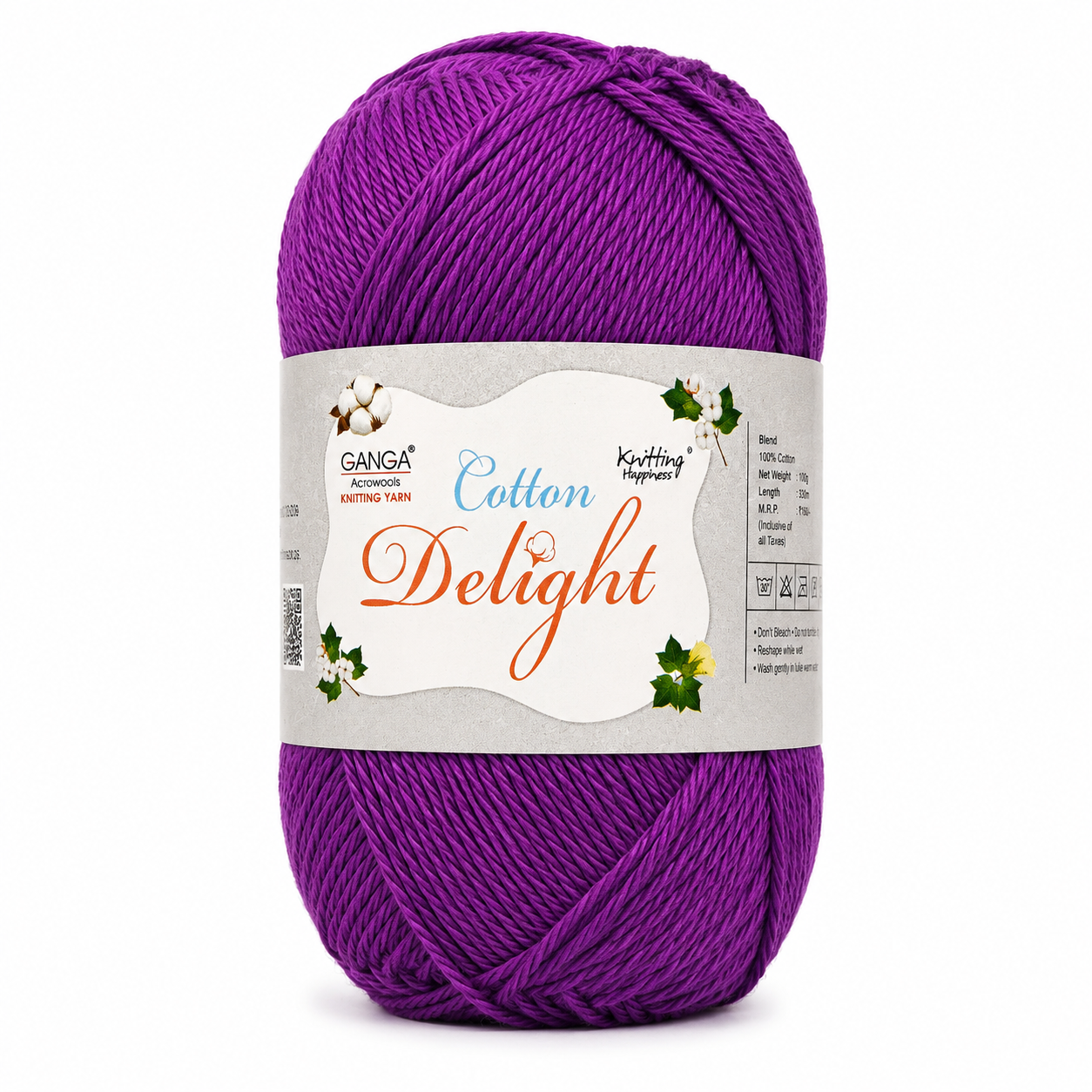 Ganga Cotton Delight Yarn - 4Ply