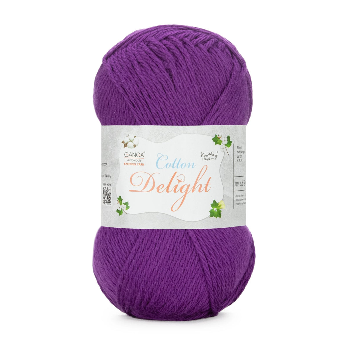 Ganga Cotton Delight Yarn - 4Ply