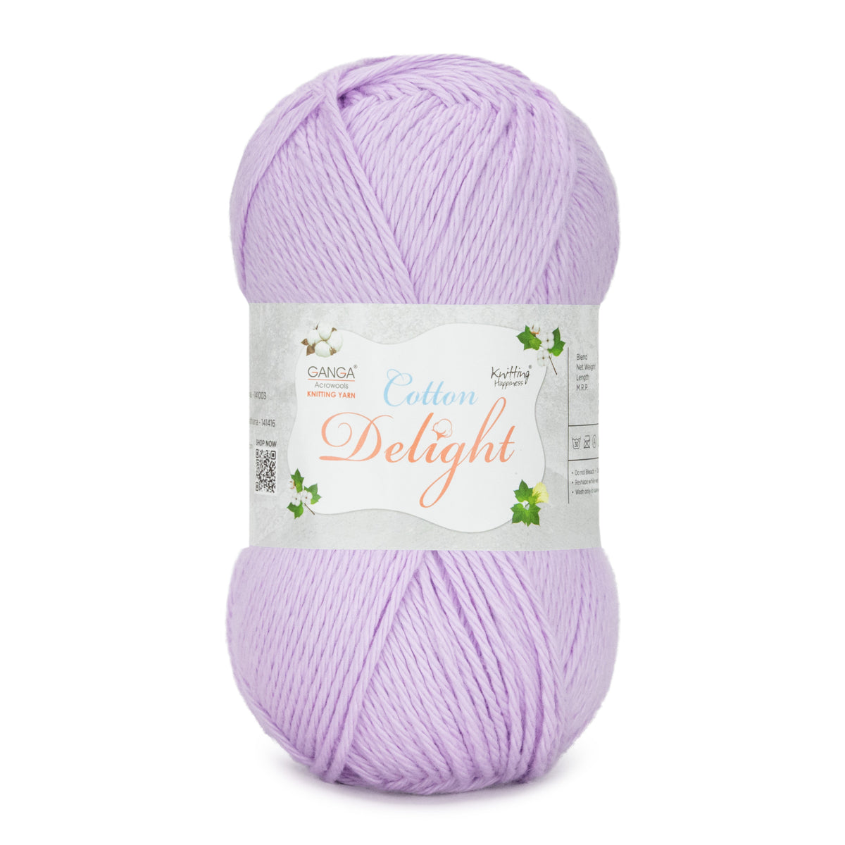 Ganga Cotton Delight Yarn - 4Ply