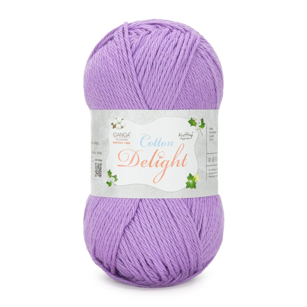 Ganga Cotton Delight Yarn - 4Ply