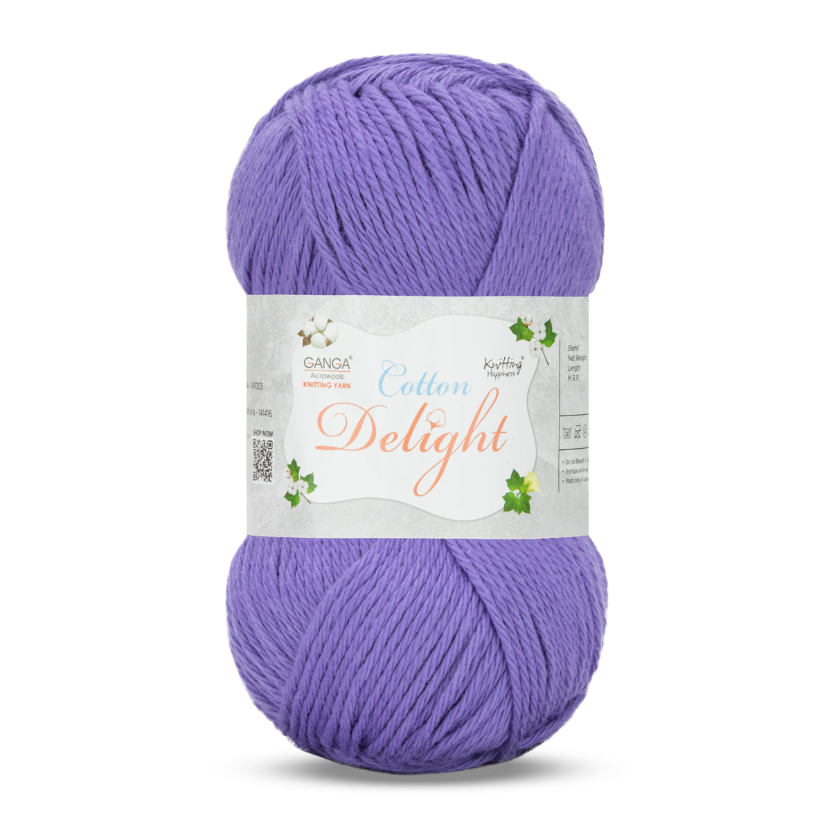 Ganga Cotton Delight Yarn - 4Ply