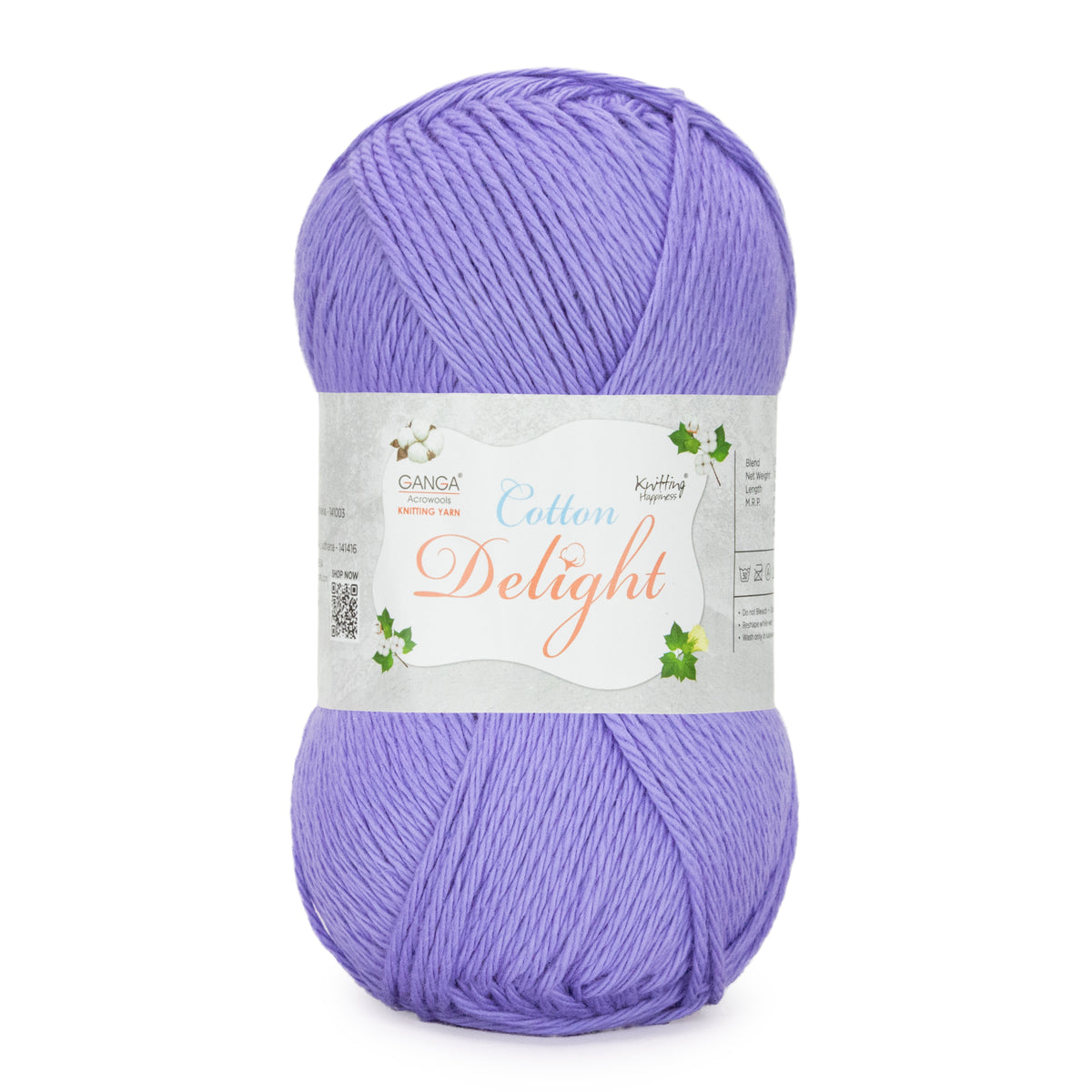 Ganga Cotton Delight Yarn - 4Ply