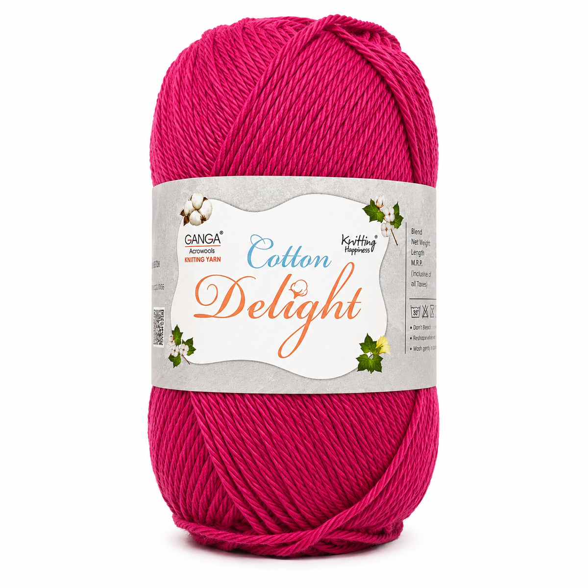 Ganga Cotton Delight Yarn - 4Ply