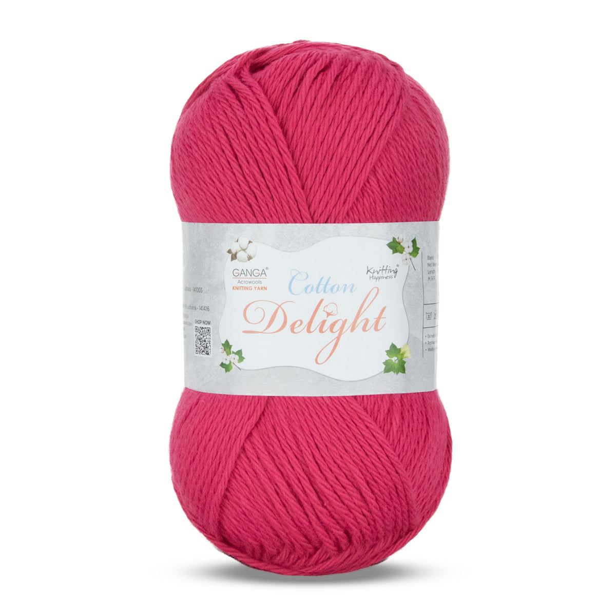 Ganga Cotton Delight Yarn - 4Ply