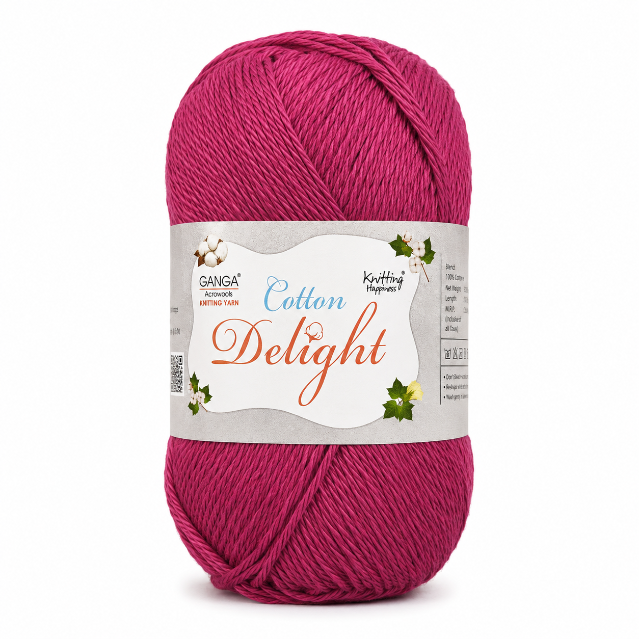 Ganga Cotton Delight Yarn - 4Ply
