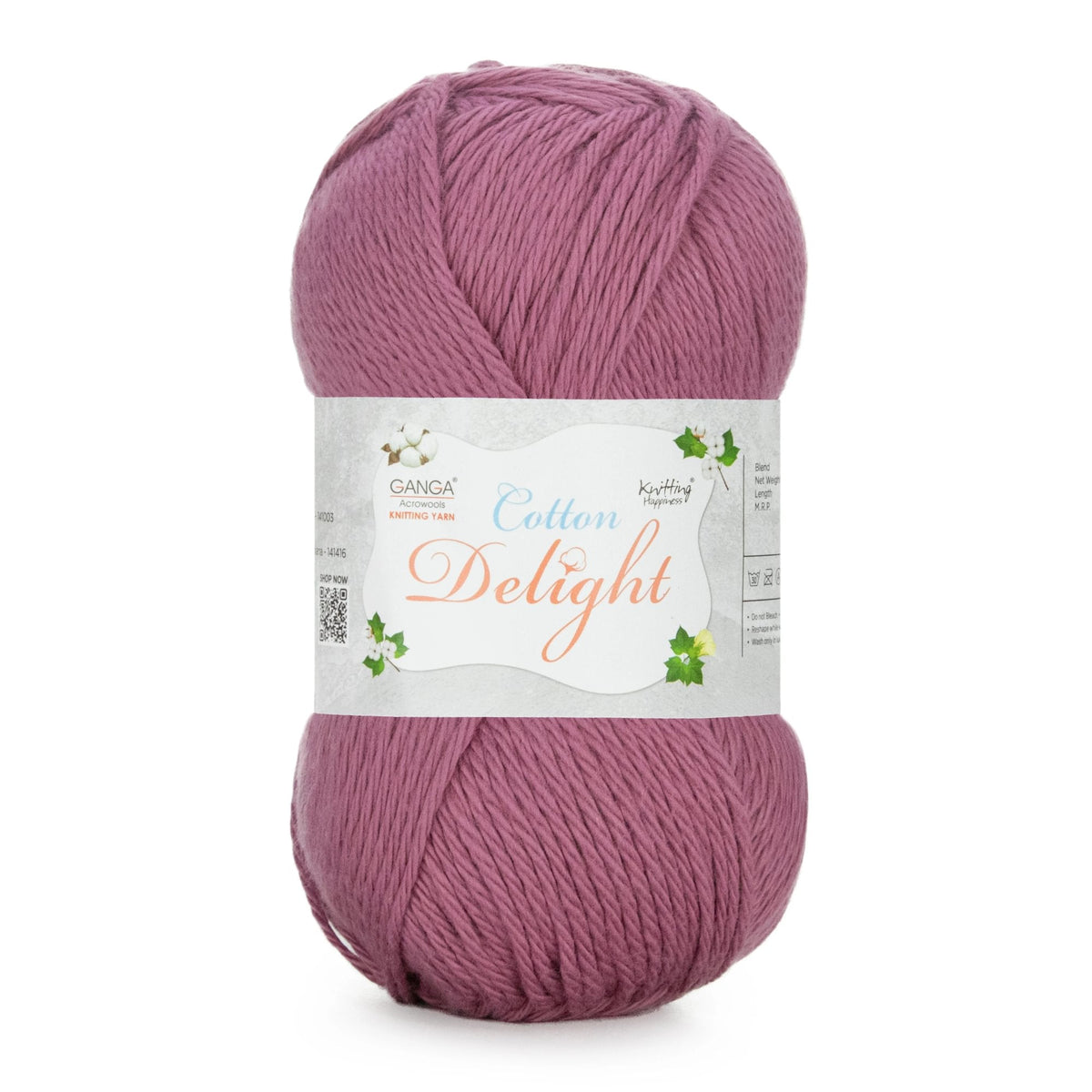 Ganga Cotton Delight Yarn - 4Ply