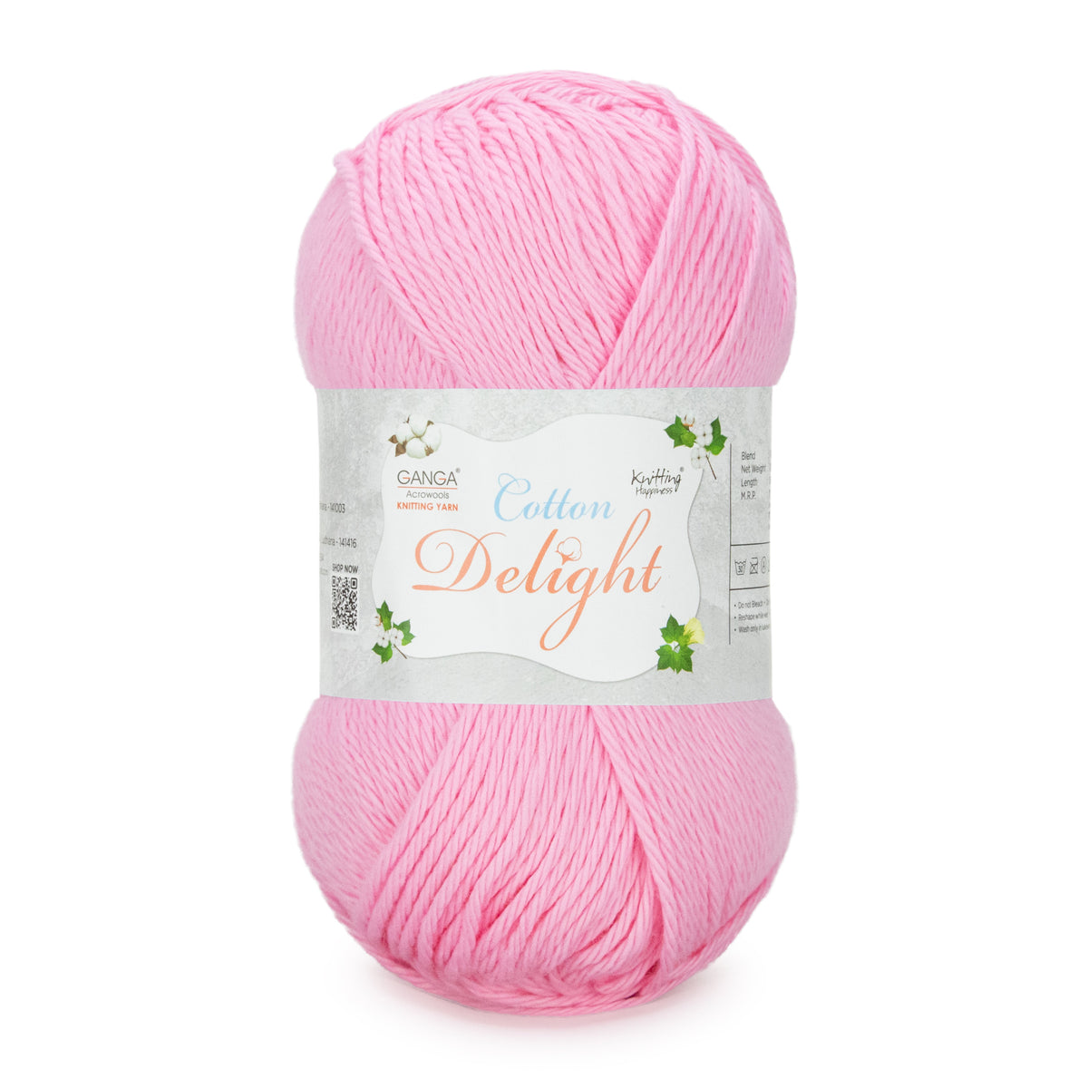 Ganga Cotton Delight Yarn - 4Ply