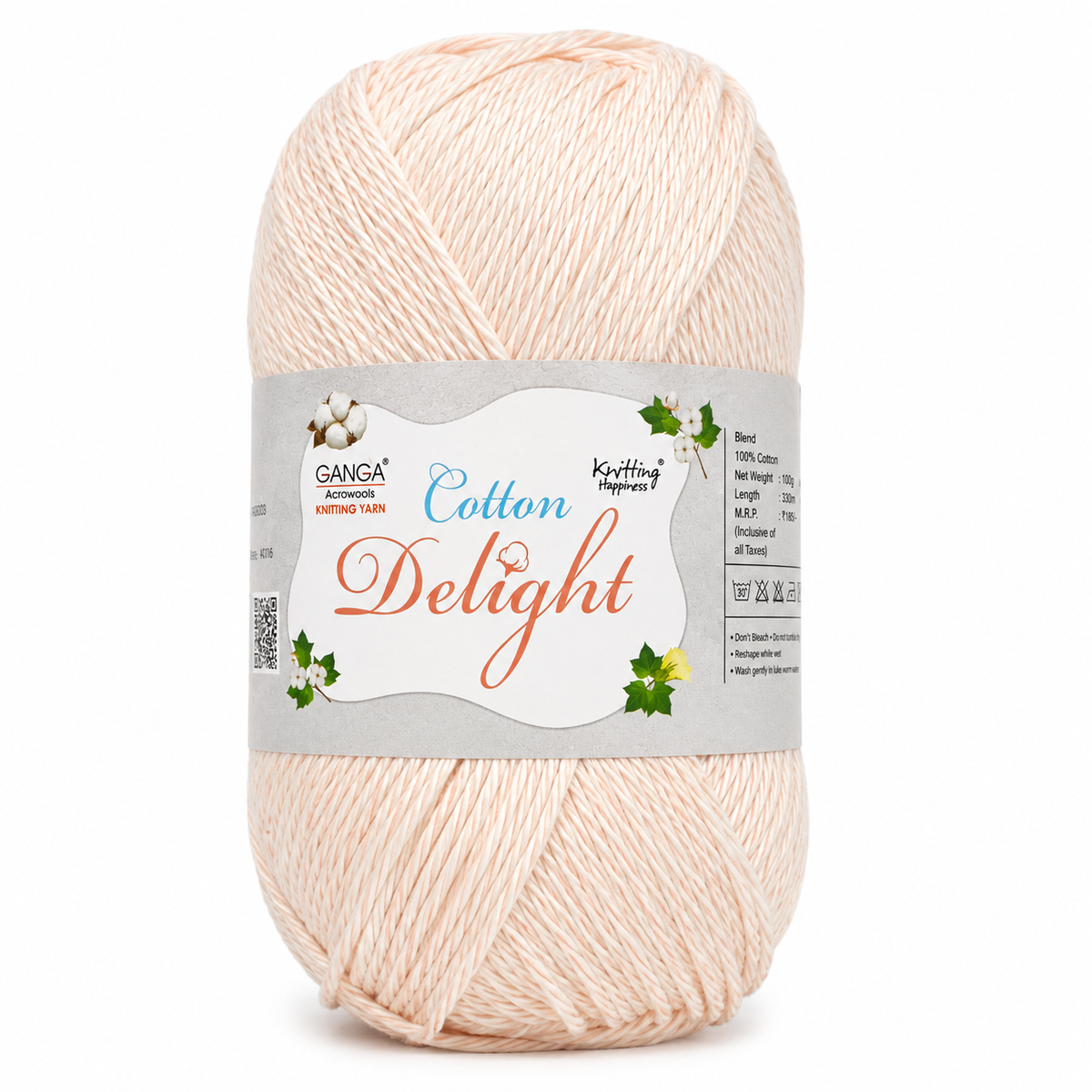 Ganga Cotton Delight Yarn - 4Ply
