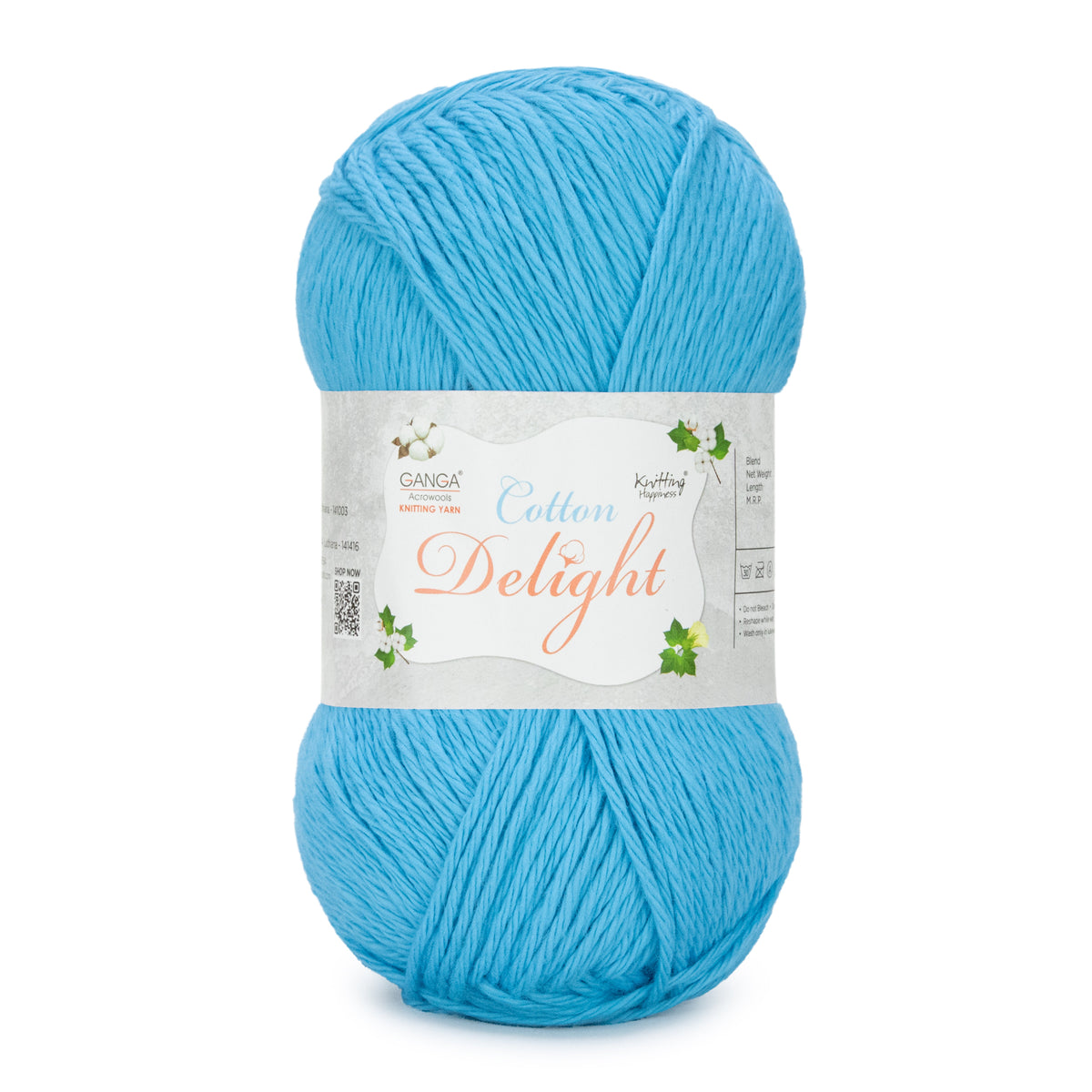 Ganga Cotton Delight Yarn - 4Ply