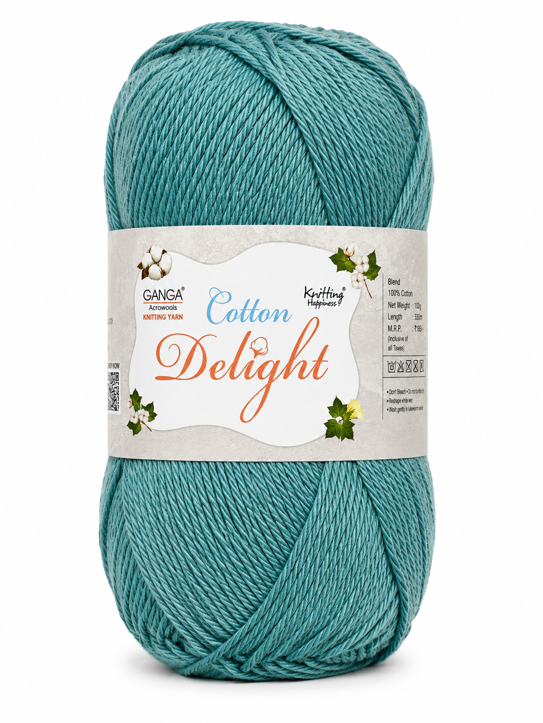 Ganga Cotton Delight Yarn - 4Ply