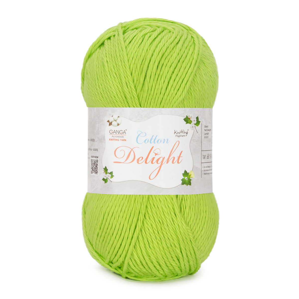 Ganga Cotton Delight Yarn - 4Ply
