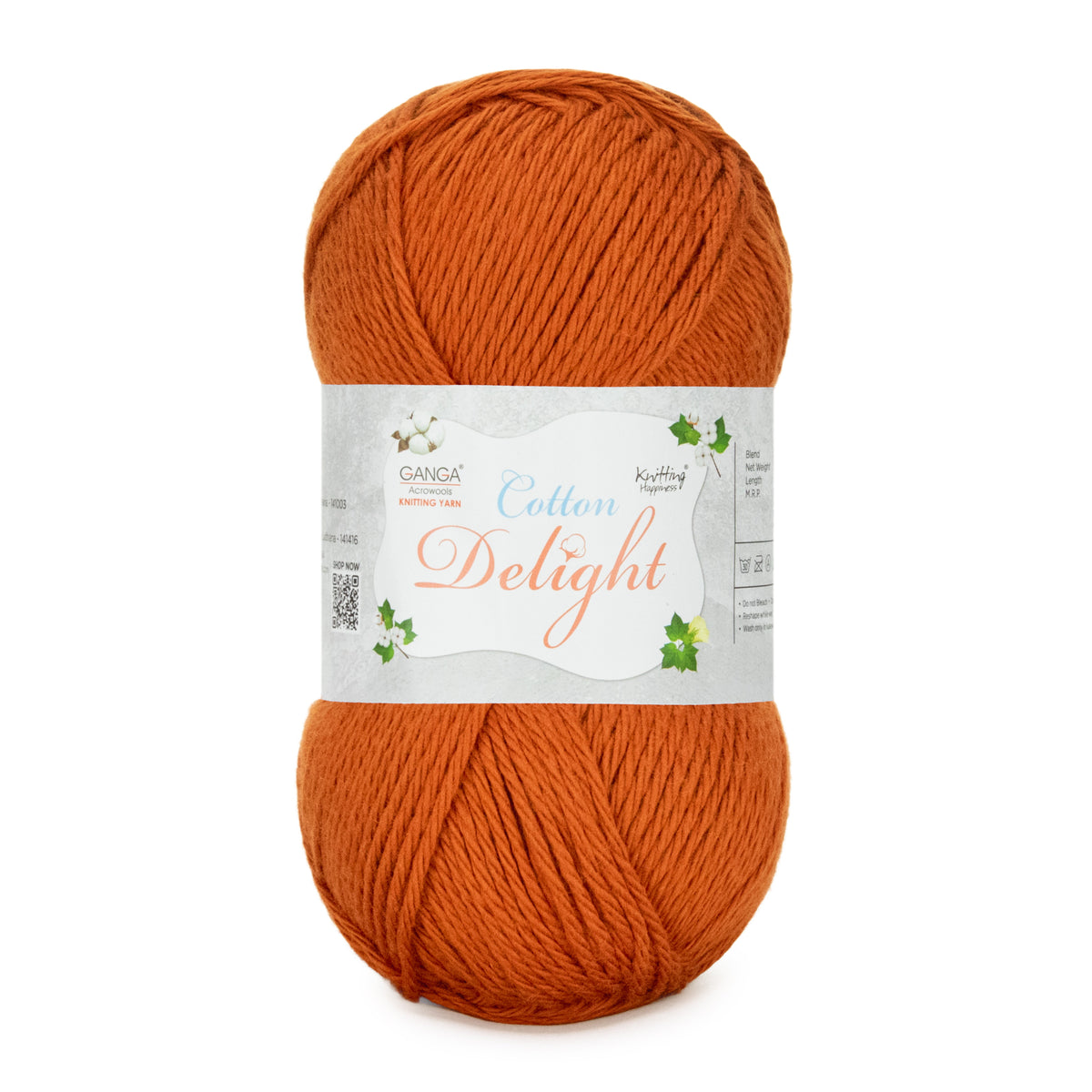 Ganga Cotton Delight Yarn - 4Ply