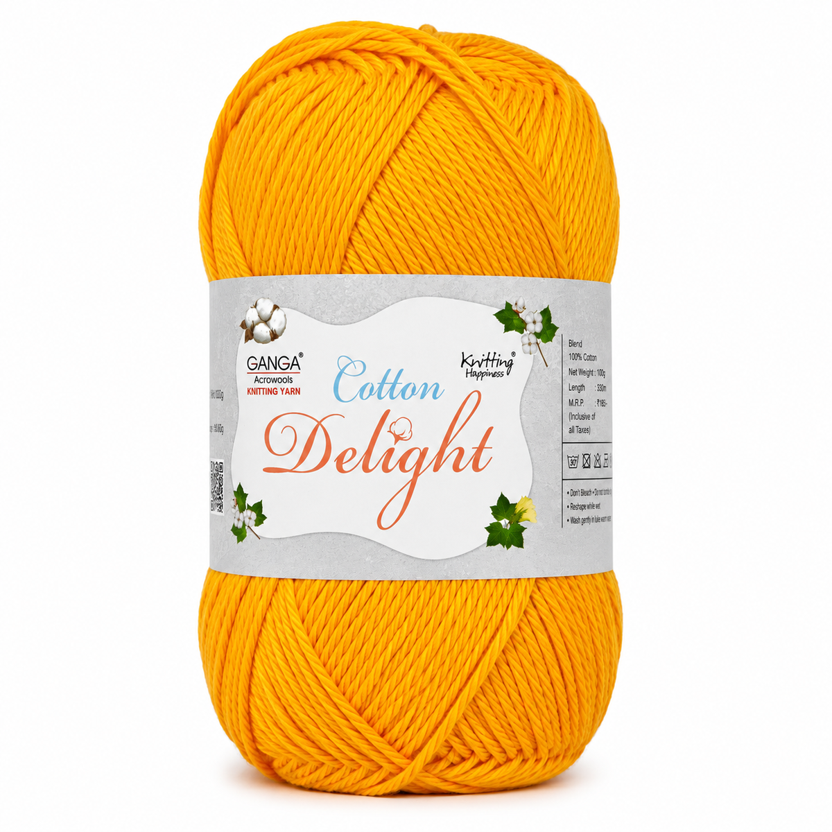 Ganga Cotton Delight Yarn - 4Ply