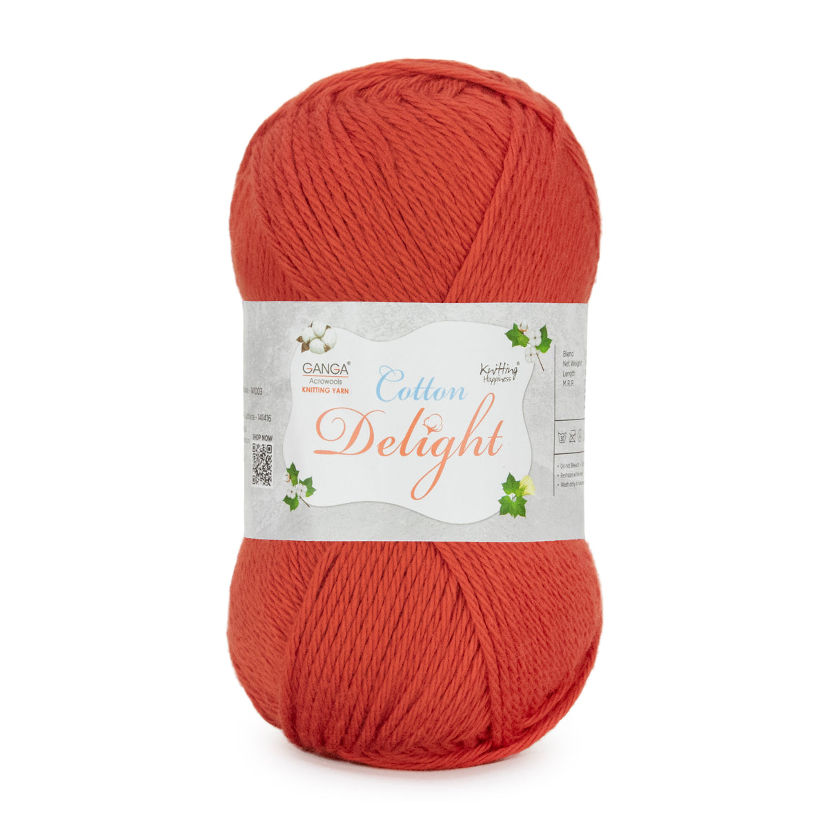 Ganga Cotton Delight Yarn - 4Ply