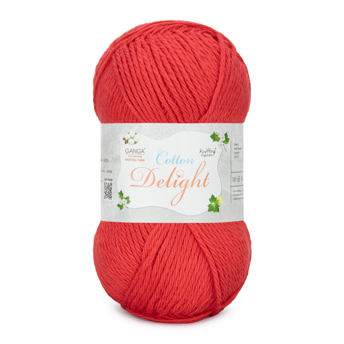 Ganga Cotton Delight Yarn - 4Ply