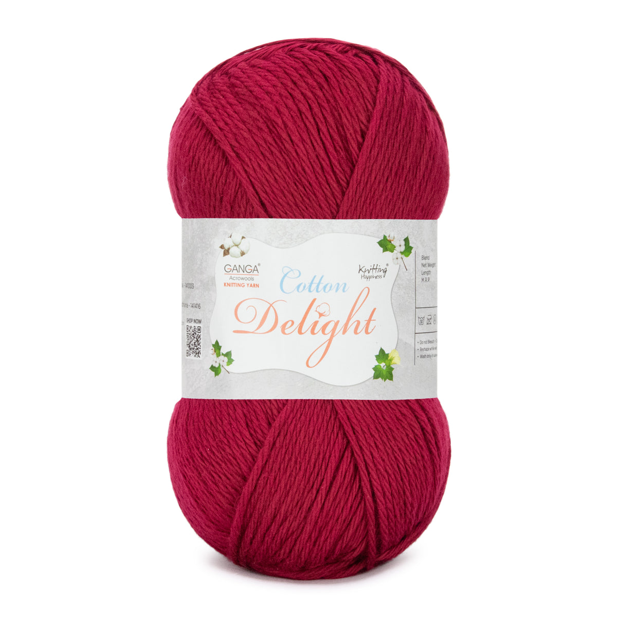 Ganga Cotton Delight Yarn - 4Ply