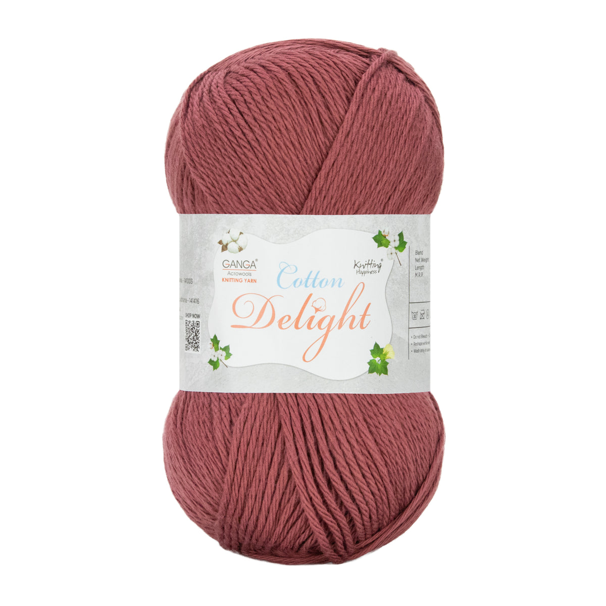 Ganga Cotton Delight Yarn - 4Ply
