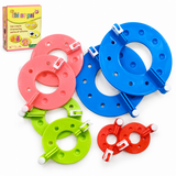 Pom-Pom Maker Ring Set 4 Sizes