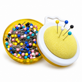 PONY Stationery Pins – 200(Aprox) Multicolour Head Pins, 34mm Nickel-Plated Steel