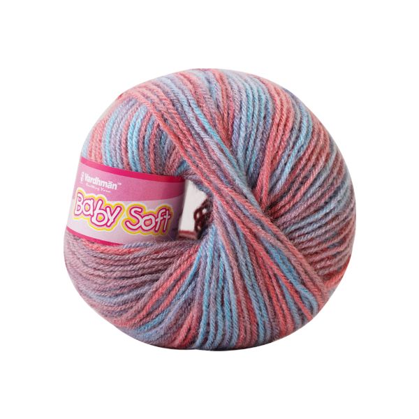VARDHMAN Baby Soft Yarn – 25g 4-Ply Acrylic Knitting & Crochet Yarn | Multiple Colours