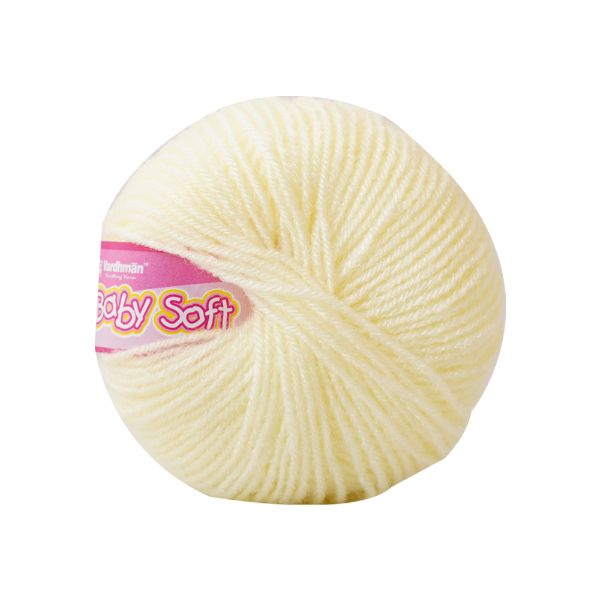 VARDHMAN Baby Soft Yarn – 25g 4-Ply Acrylic Knitting & Crochet Yarn | Multiple Colours