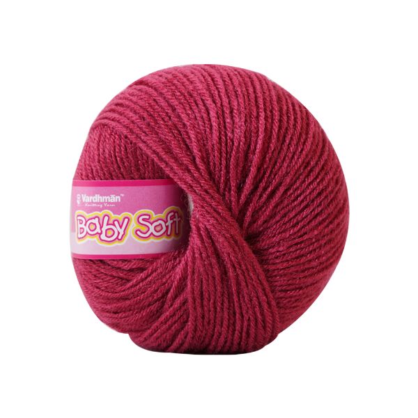 VARDHMAN Baby Soft Yarn – 25g 4-Ply Acrylic Knitting & Crochet Yarn | Multiple Colours