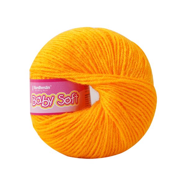 VARDHMAN Baby Soft Yarn – 25g 4-Ply Acrylic Knitting & Crochet Yarn | Multiple Colours